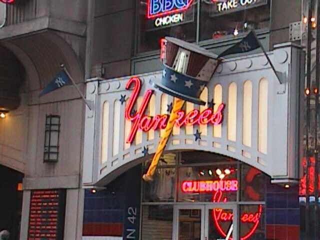 Yankees Clubhouse bar